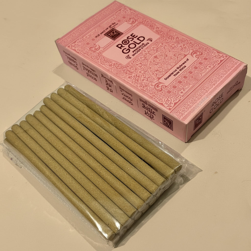 Tez Agarbatti ROSE GOLD Precious Dhoop Sticks (100 gm)