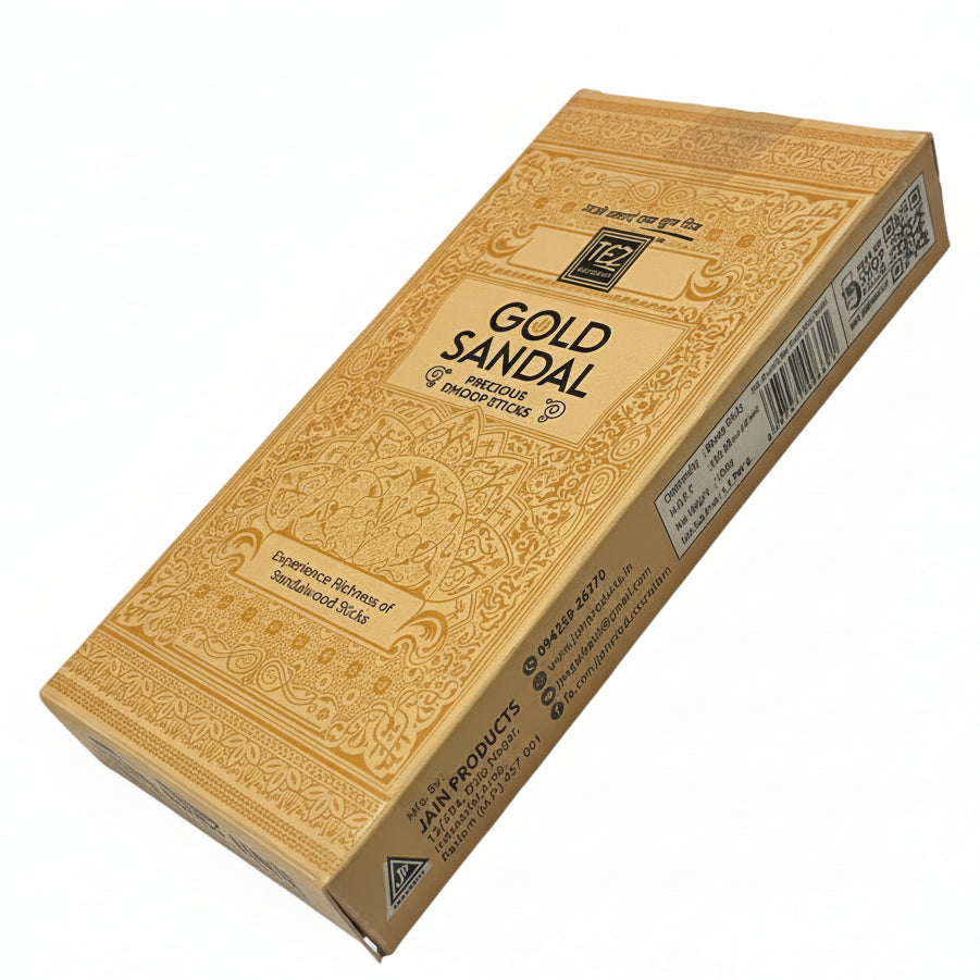 Tez GOLD SANDAL Precious Dhoop Sticks (100 gm)