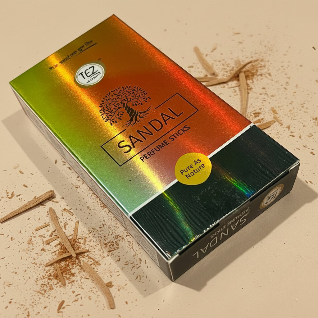 Tez SANDAL Perfume Dhoop Sticks (100 gm)