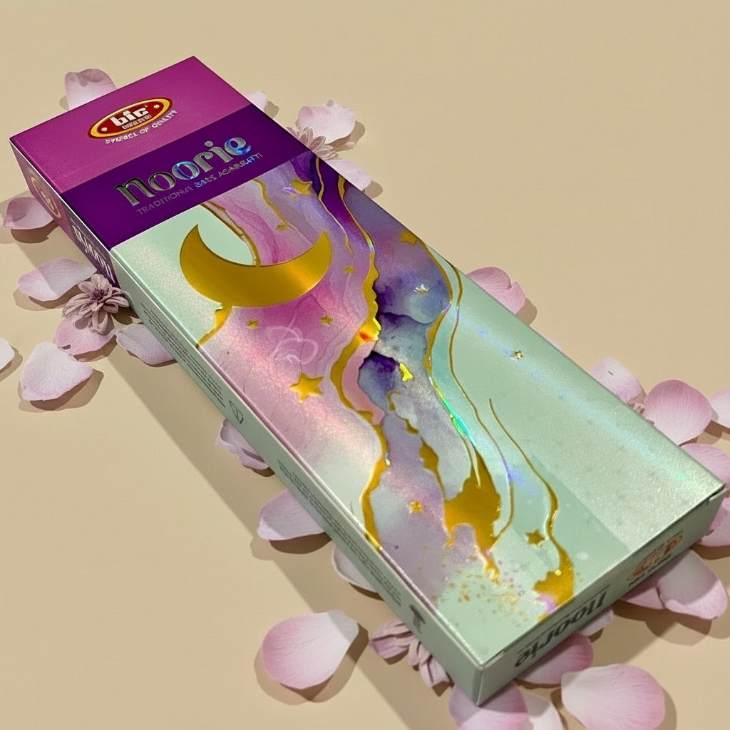 BIC NOORIE Traditional Base Incense Sticks (50 gm)