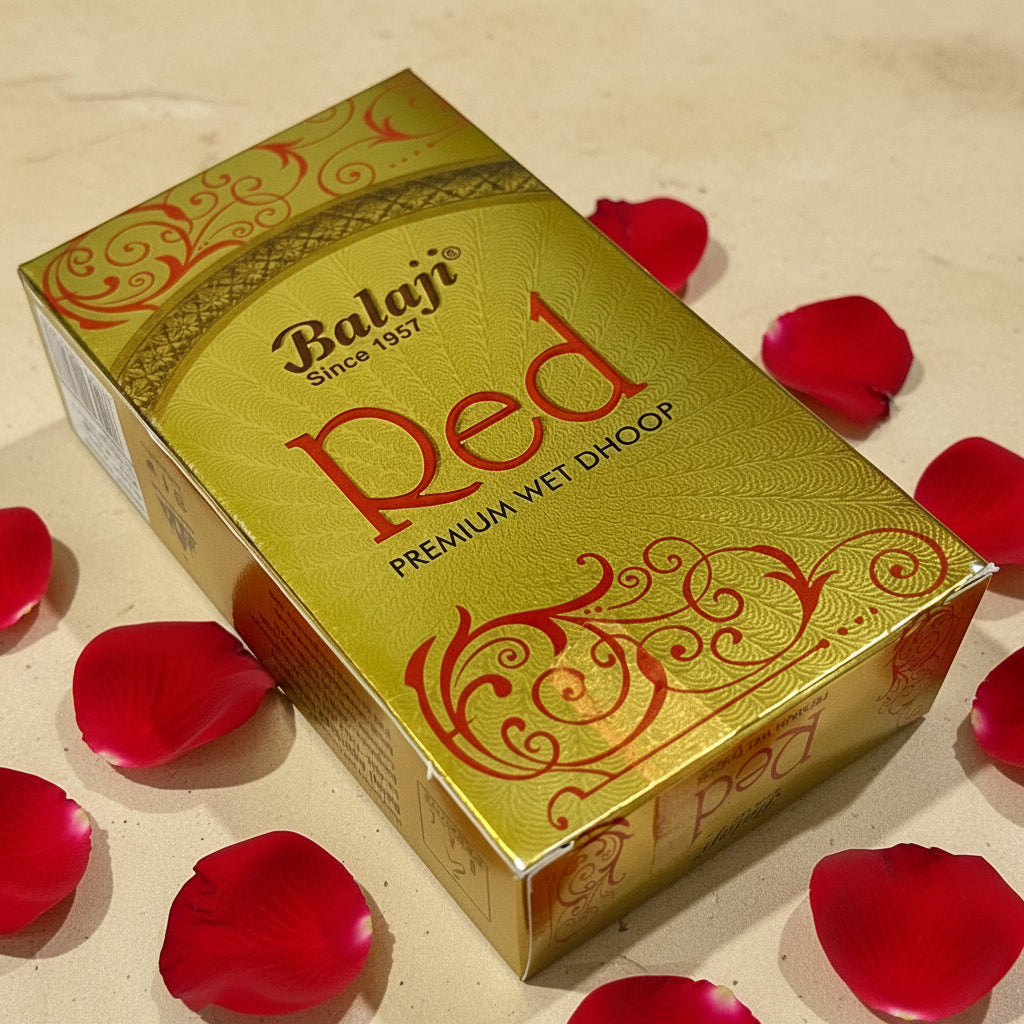 Balaji RED Premium Wet Dhoop (10 sticks)