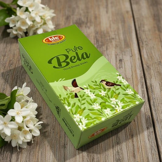BIC PURE BELA Thick Dhoop Sticks (10 Sticks)