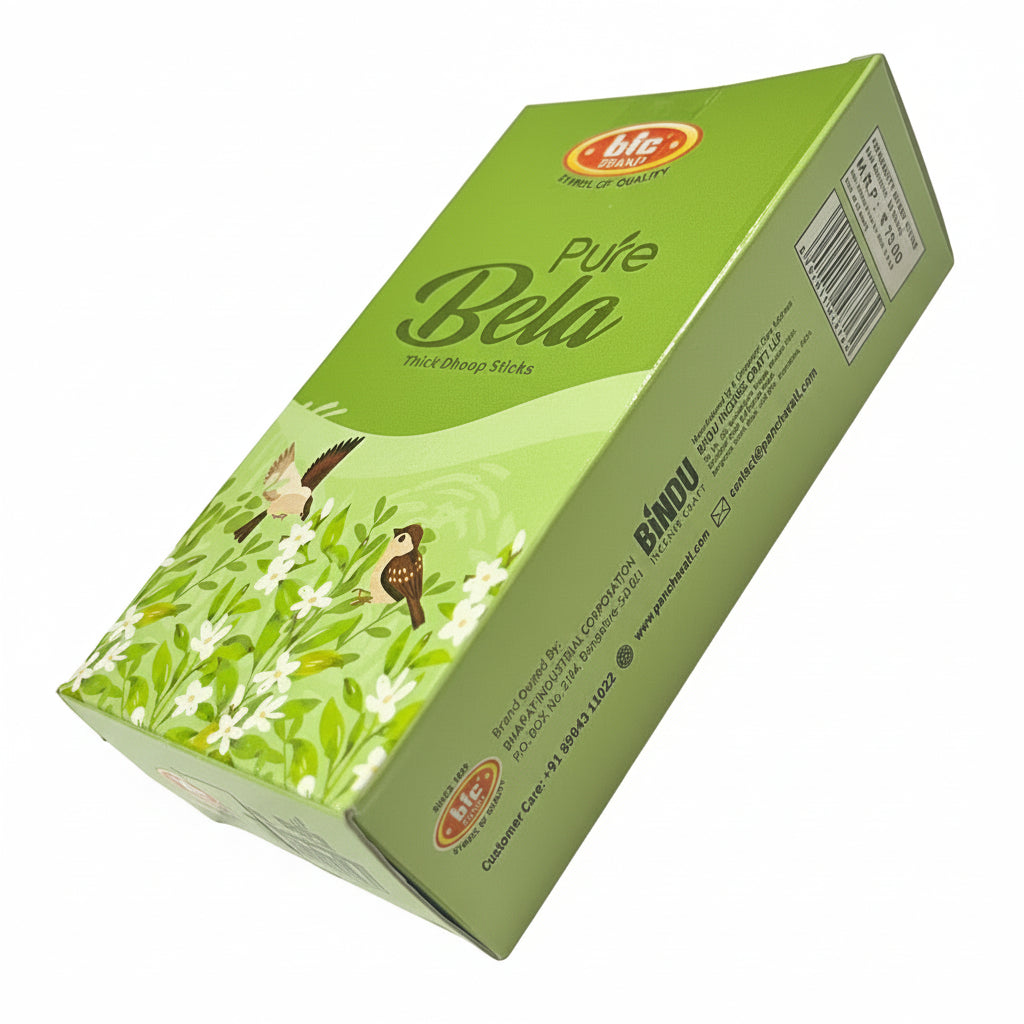 BIC PURE BELA Thick Dhoop Sticks (10 Sticks)