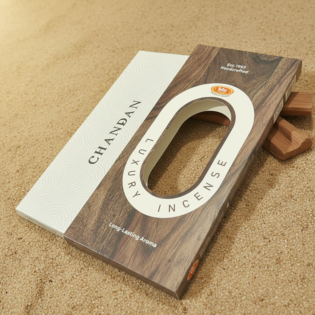 BIC CHANDAN Luxury Premium Incense Sticks(25Sticks)