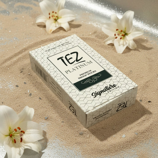 Tez PLATINUM Premium Wet Dhoop Sticks (10 Sticks)
