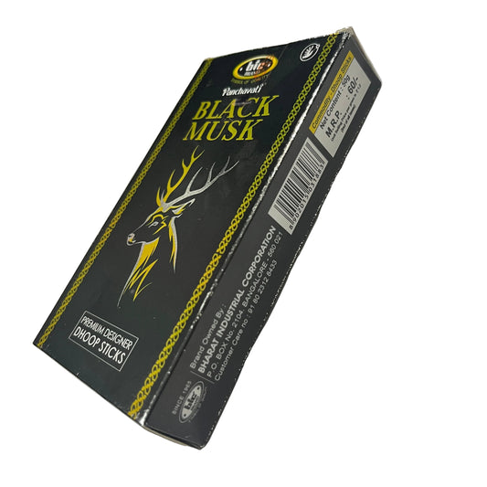 BIC BLACK MUSK Premium Dry Dhoop Sticks (50gm)