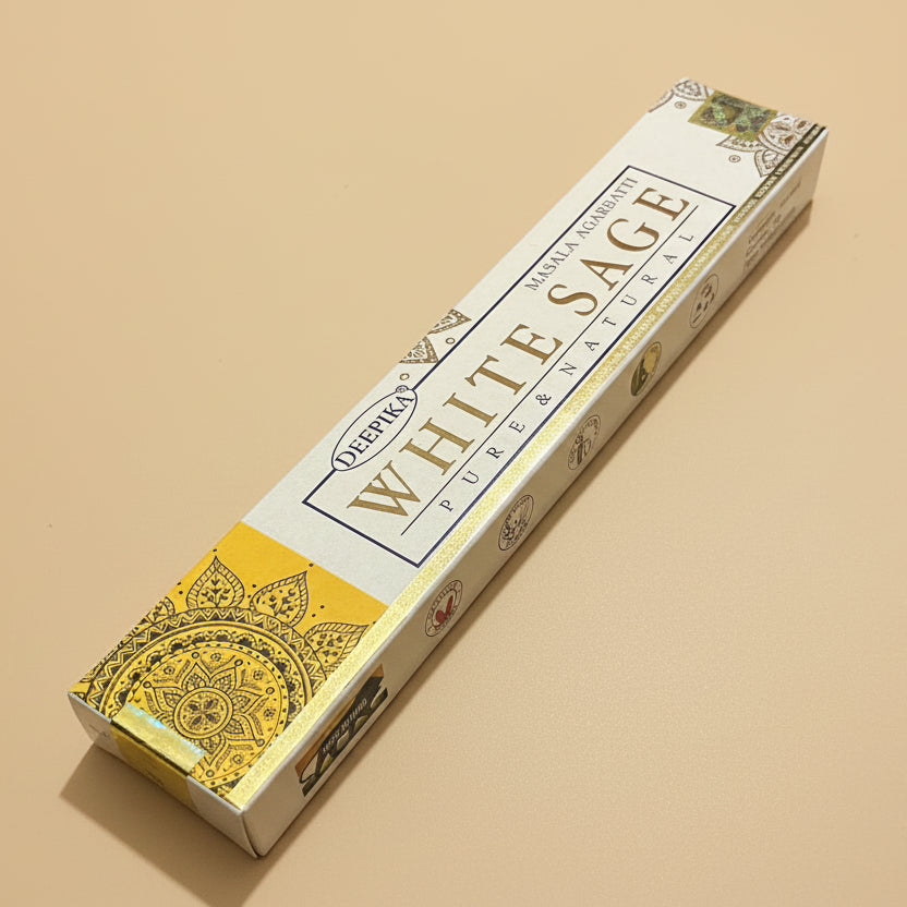 Deepika White Sage Masala Incense Sticks (15g)