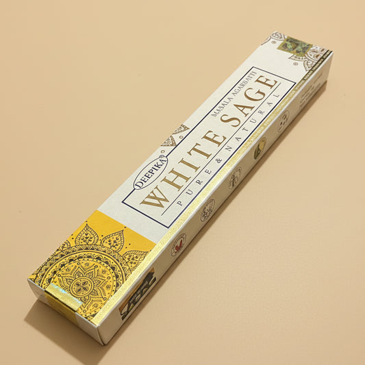 Deepika White Sage Masala Incense Sticks (15g)
