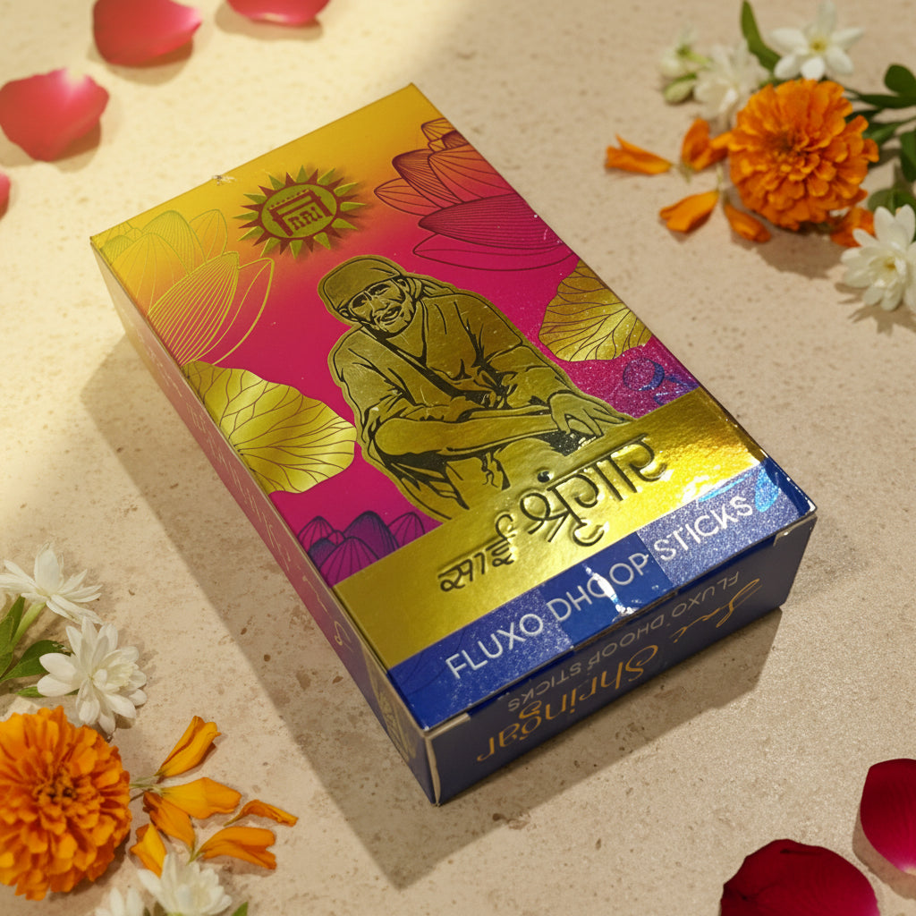 Raviikara SAI SHRINGAR FLUXO  Premium Wet Dhoop (100 gm)