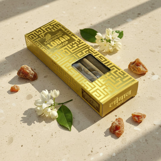 Krishnakala LOBAN Premium Candy Agarbathi Thick Incense Sticks(10 sticks) (10 sticks)