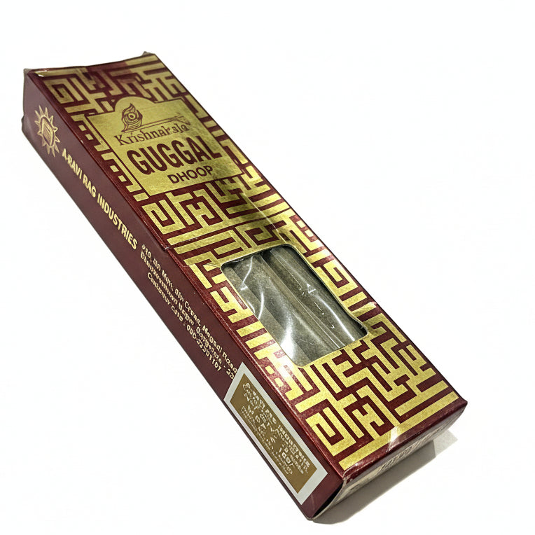 Krishnakala GUGGAL Premium Candy Agarbathi Thick Incense Sticks (10 sticks)