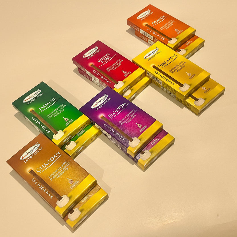 Aroincense BAMBOOLESS Dhoop Sticks  (10 sticks , 12 Pcs)