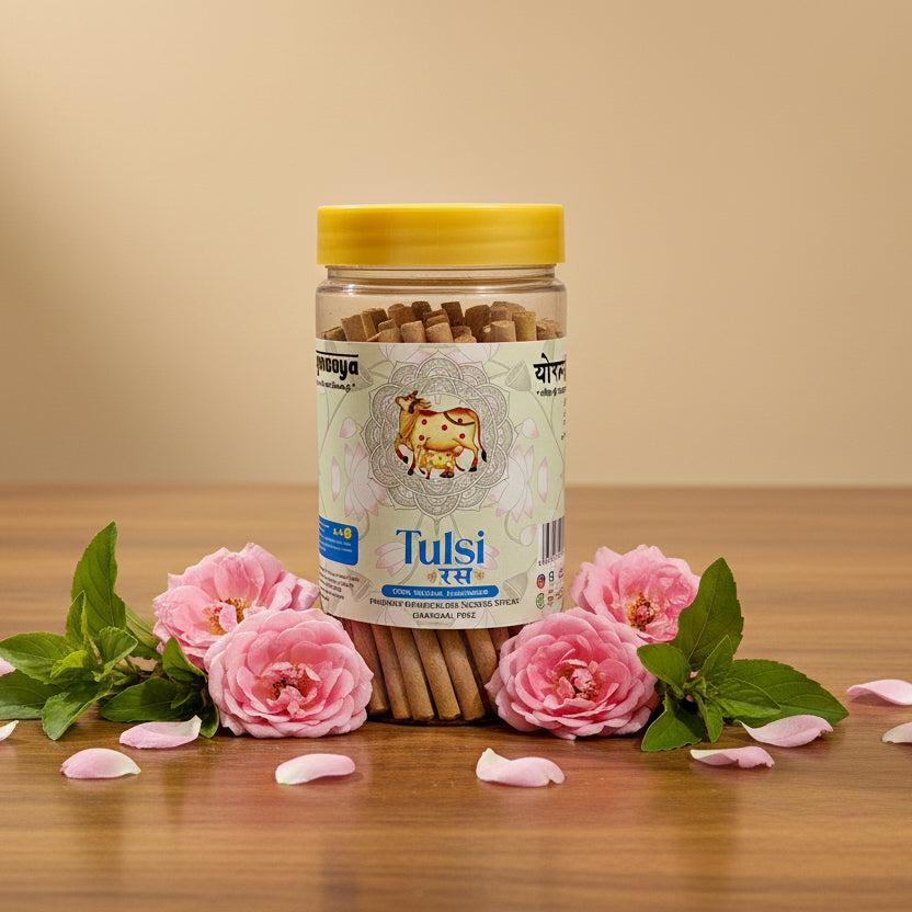 Yogmaaya TULSI Ras Dhoop Sticks (40 sticks)