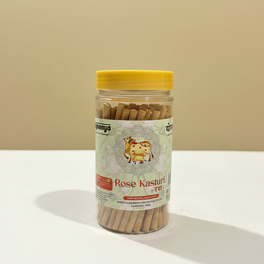 Yogmaaya ROSE KASTURI Ras Dhoop Sticks (40 sticks)