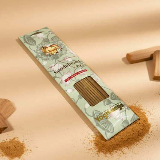 Yogmaaya SANDALWOOD Ras Incense sticks(40 Sticks)