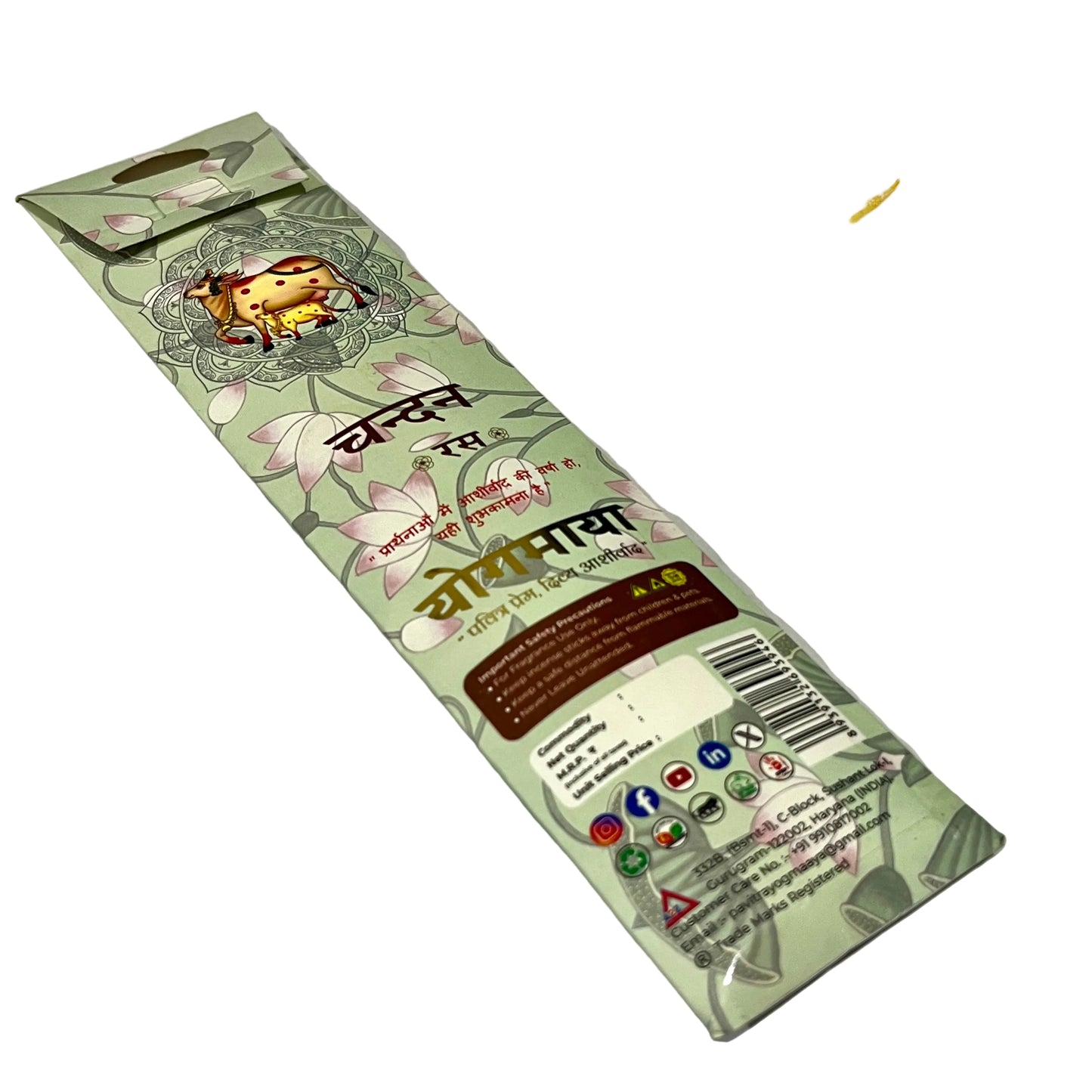 Yogmaaya SANDALWOOD Ras Incense sticks(40 Sticks)