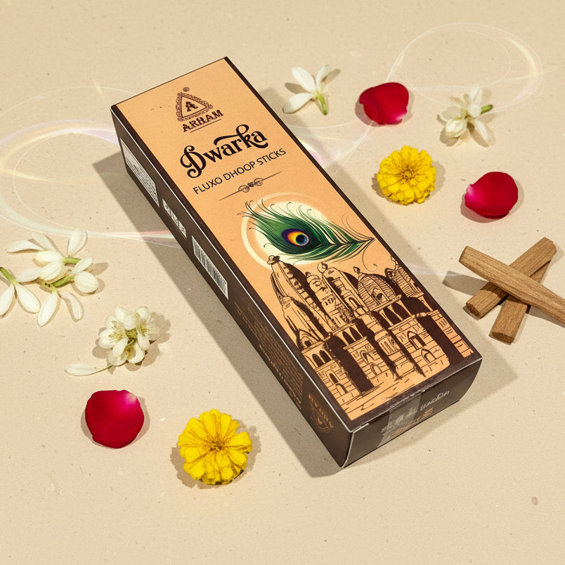 Arham DWARKA Fluxo Dhoop sticks(50 gm)