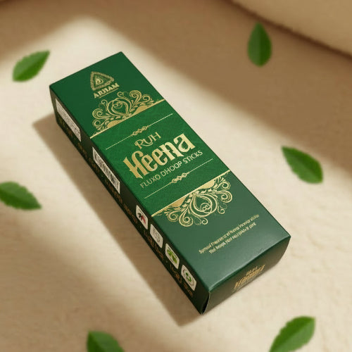 Arham RUH HEENA Fluxo Dhoop sticks(50 gm)