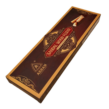 Arham SANDAL WOOD FLUXO Natural Incense Sticks(50 Gm)