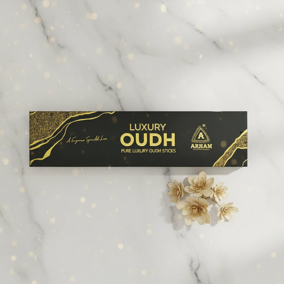 Arham Luxury OUDH PURE Incense Sticks(10 sticks)