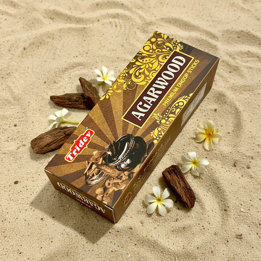Tridev AGARWOOD Premium Dhoop Sticks(80 gm)