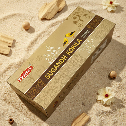 Tridev SUGANDH KOKILA Premium Dhoop Sticks(80 gms)