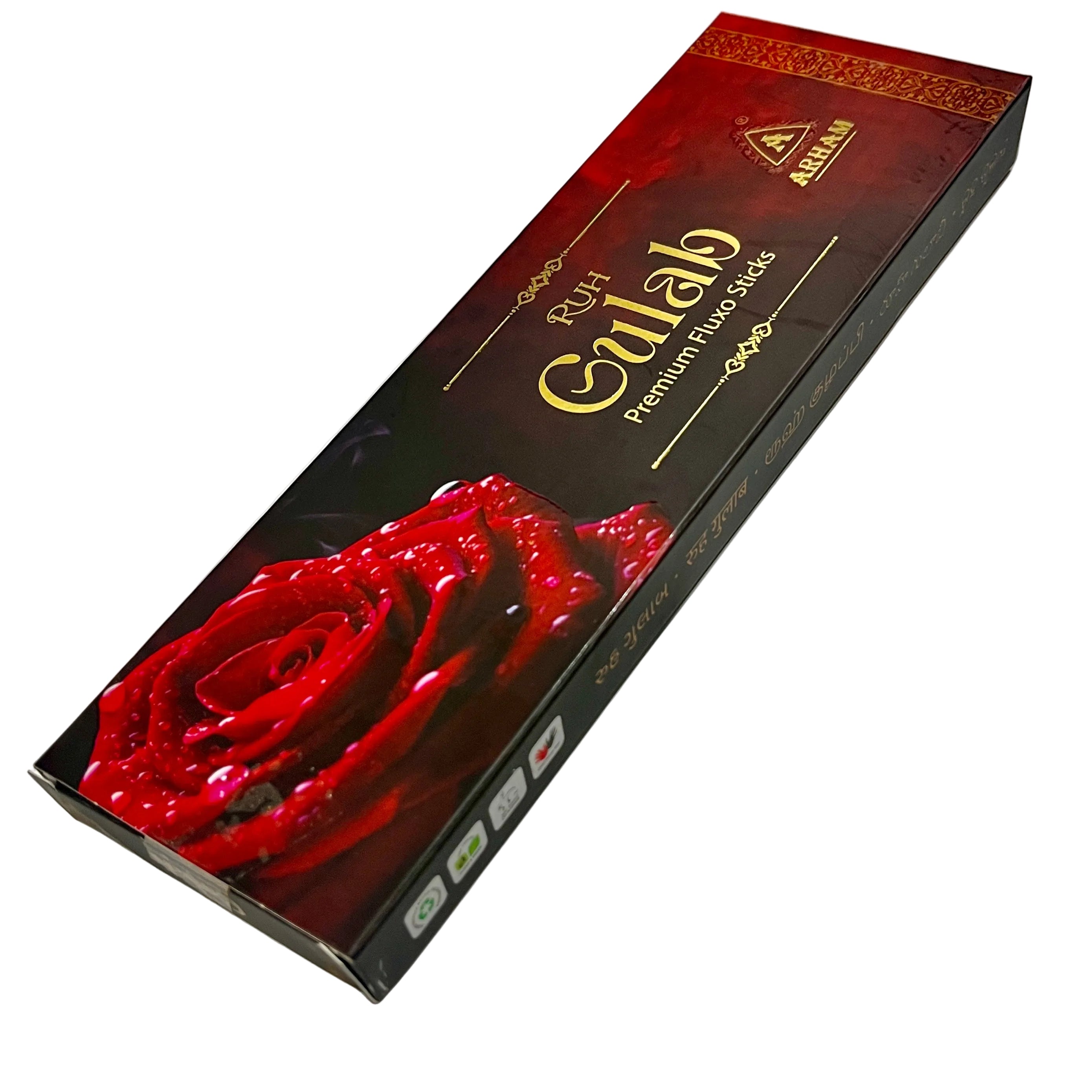 Arham RUH GULAB Fluxo Natural Incense Sticks(50 Gm)