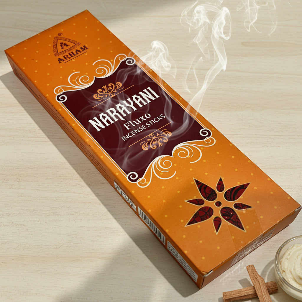 Arham NARAYANI Fluxo Natural Incense Sticks(50 Gm)