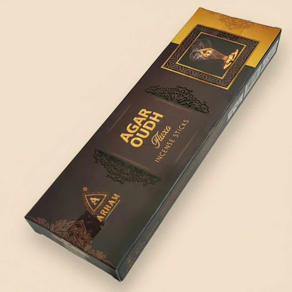 Arham AGAR OUDH Fluxo Natural Incense Sticks(50 Gm)