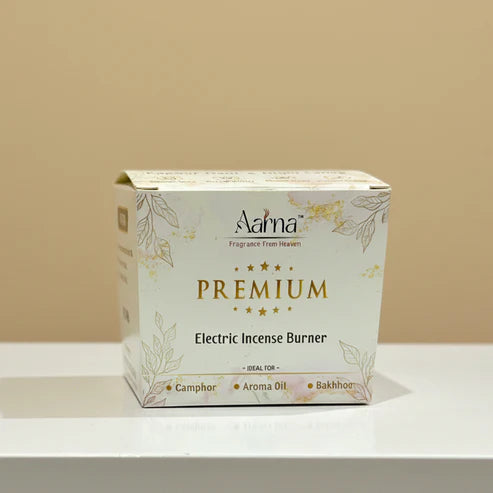 Aarna PREMA NANAD JI Premium Electric Camphor Burner