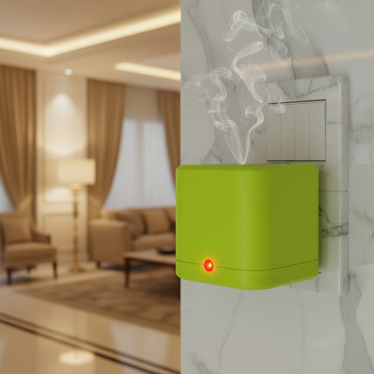 Aarna Premium Electric Camphor Burner - NEON GREEN