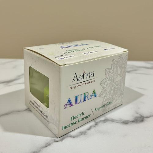 Aarna Premium Electric Camphor Burner - NEON GREEN