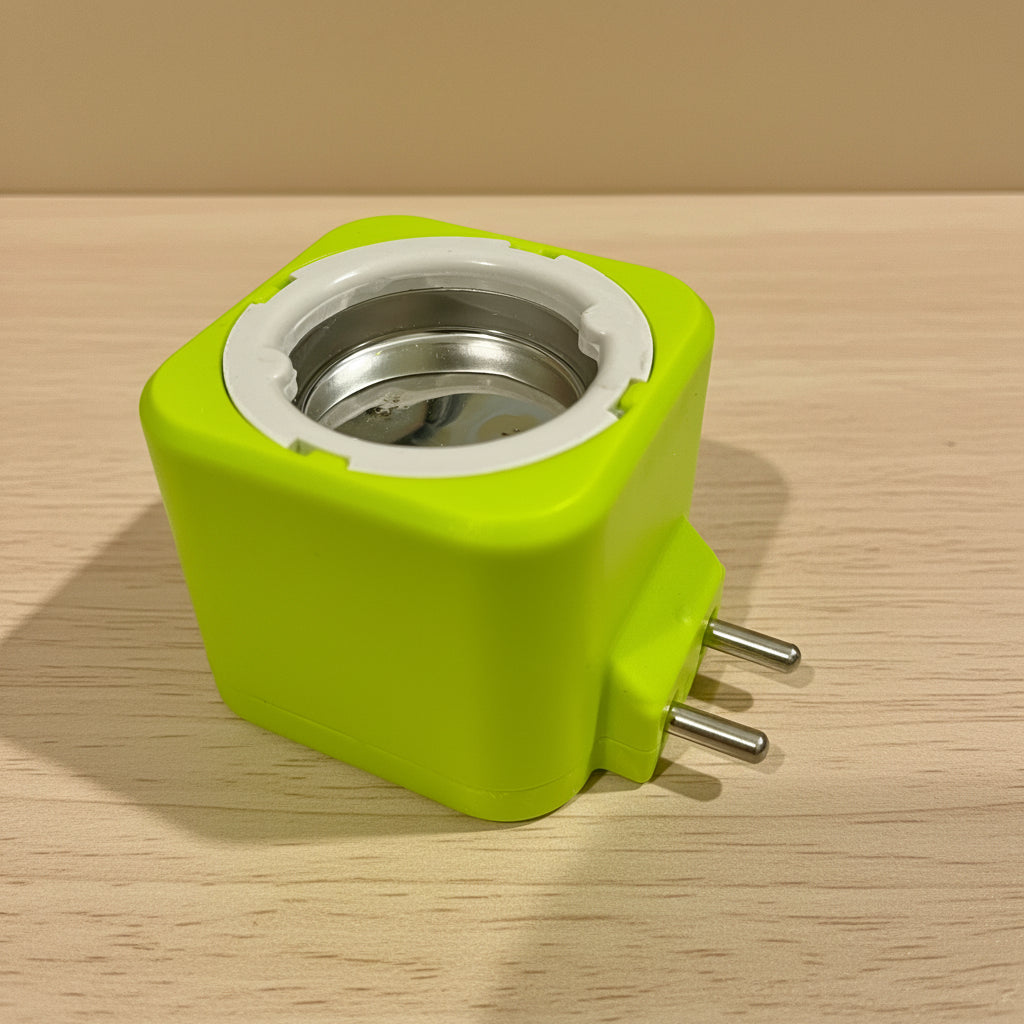 Aarna Premium Electric Camphor Burner - NEON GREEN