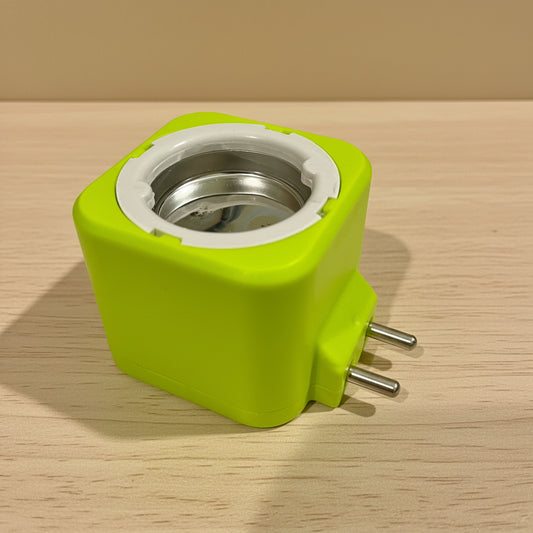 Aarna Premium Electric Camphor Burner - NEON GREEN