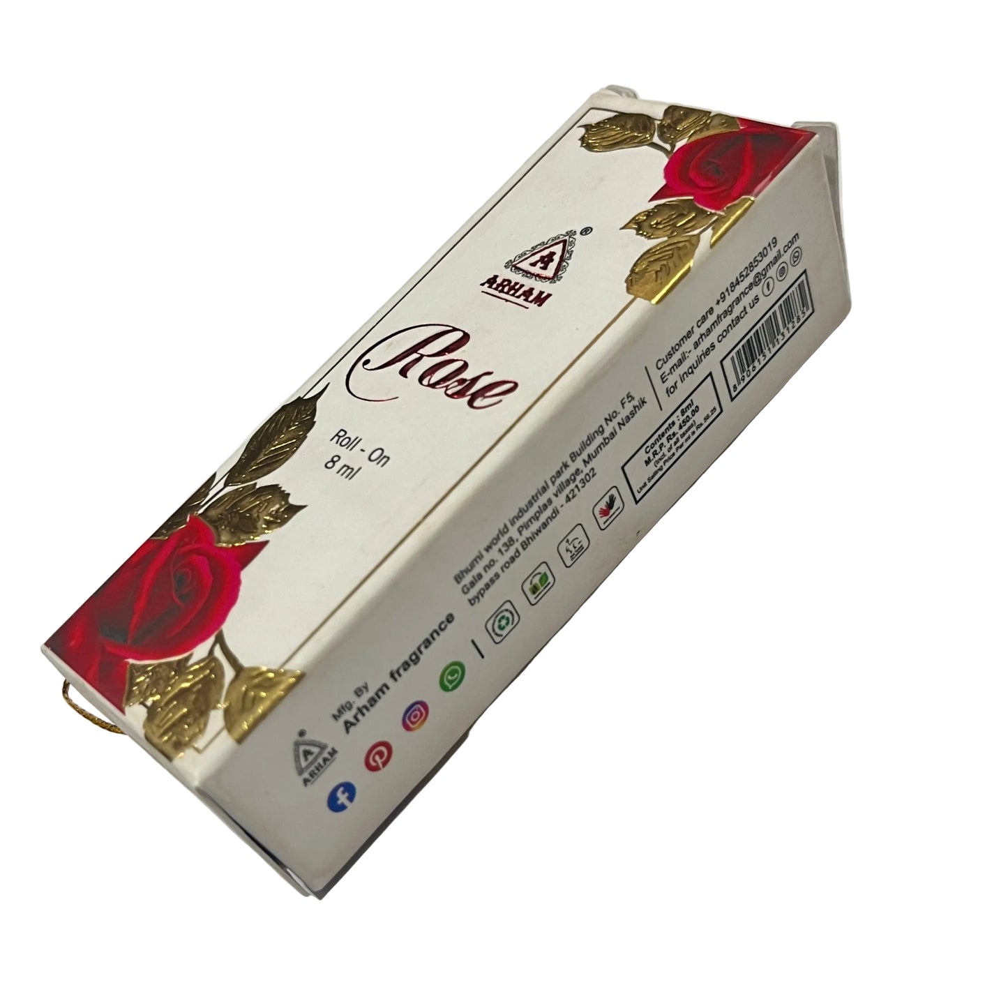 Arham ROSE Roll on Attars(8 ml)