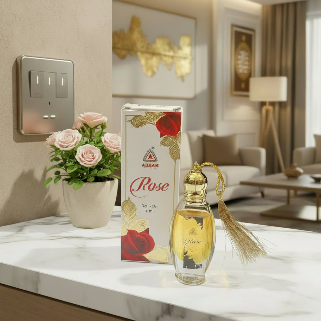 Arham ROSE Roll on Attars(8 ml)