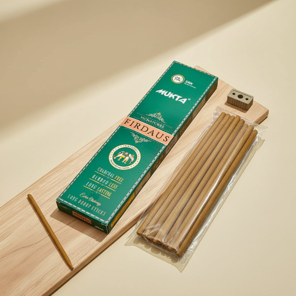 Mukta FIRDAUS Long Dhoop Sticks(9 Sticks)