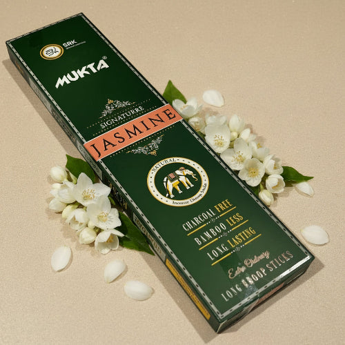 Mukta JASMINE Natural Dhoop Sticks(9 Sticks)