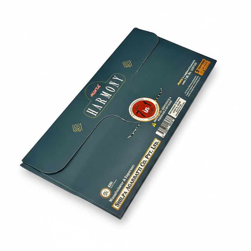 Mukta HARMONY Natural Incense Sticks 7 in 1(50 Gms)