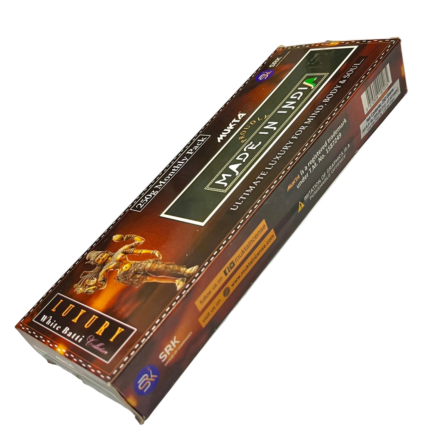 Mukta MADE IN INDIA Luxury Incense Sticks(250 Gms)