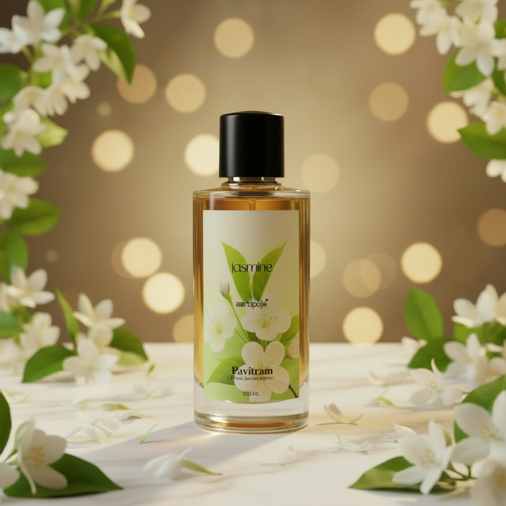 Aartipuja JASMINE Pavitram Essential Oil (100 ML)