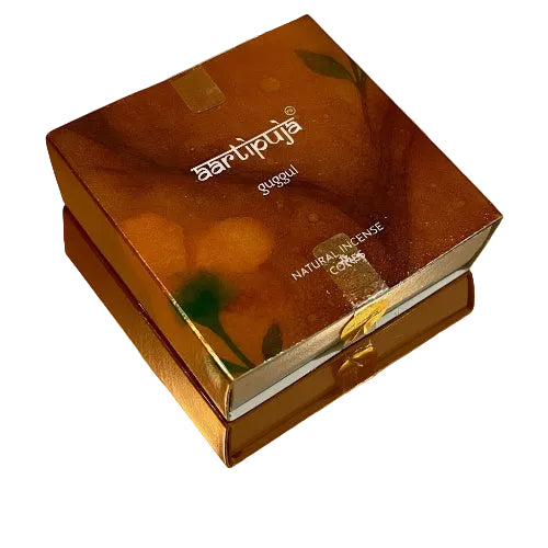 Aartipuja GUGGAL Natural Incense Cones(30 unit)