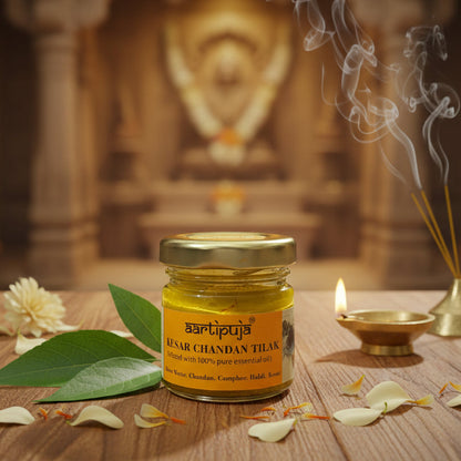 Aartipuja KESAR CHANDAN TILAK (50Gm)