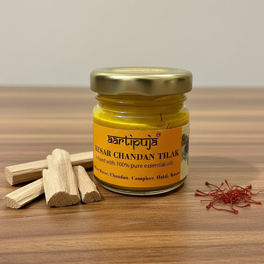 Aartipuja KESAR CHANDAN Tilak(50Gm)