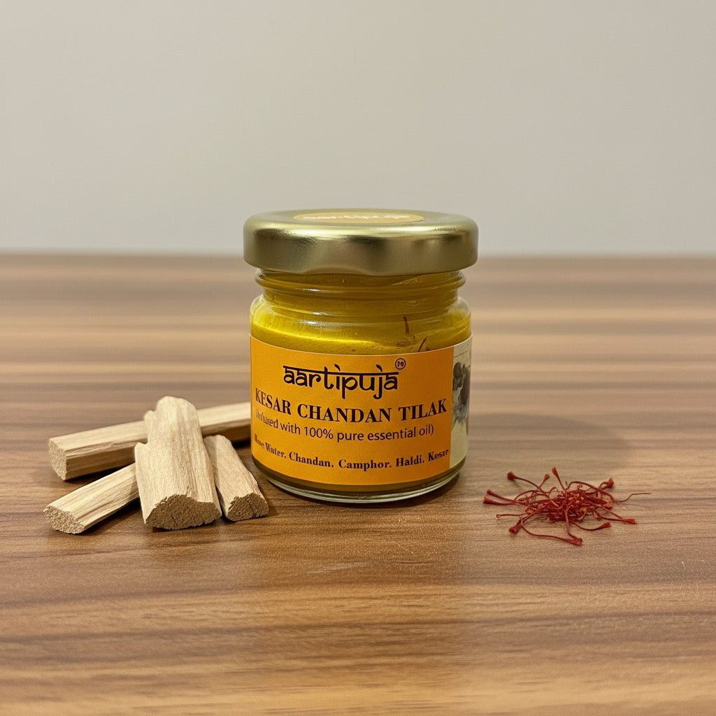Aartipuja Kesar Chandan Tilak
