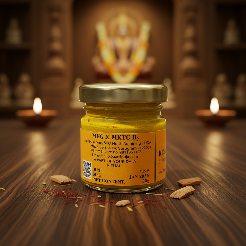 Aartipuja KESAR CHANDAN TILAK (50Gm)