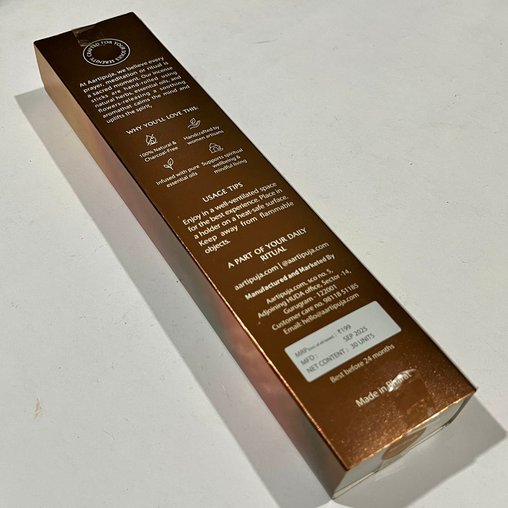 Aartipuja SANDALWOOD Incense Sticks(30 Sticks)