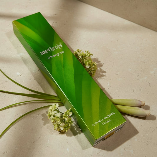 Aartipuja LEMONGRASS Incense Sticks(30 Sticks)