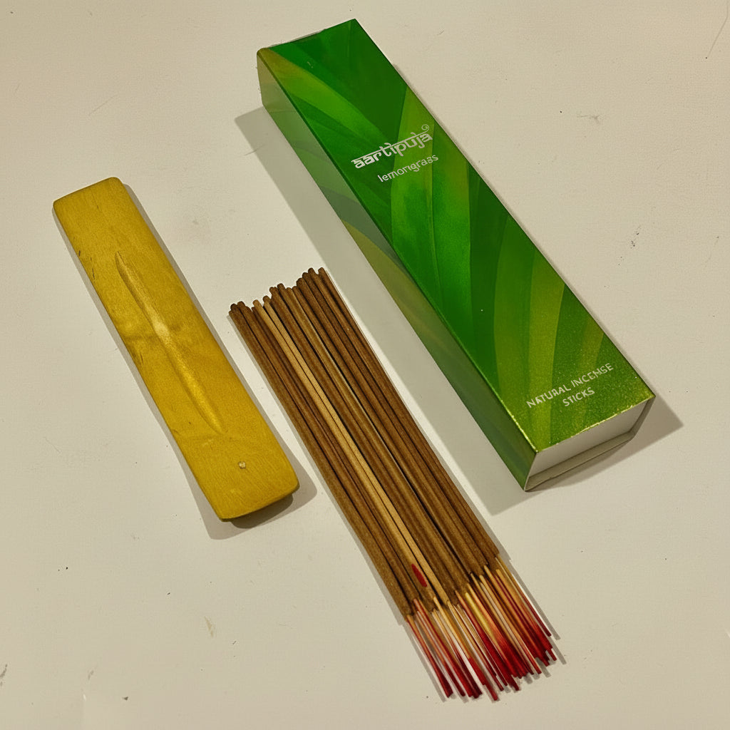 Aartipuja LEMONGRASS Incense Sticks(30 Sticks)