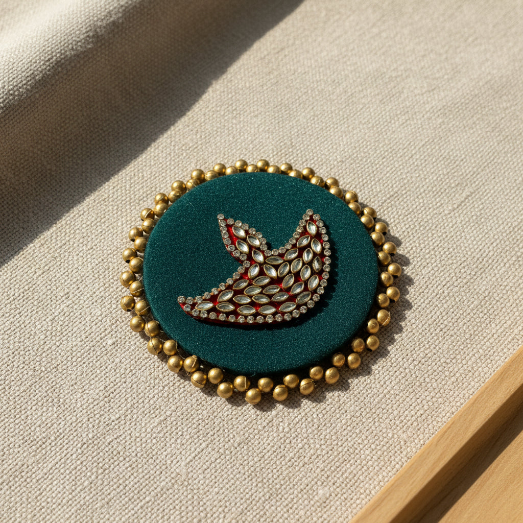 Decorative GREEN Diya